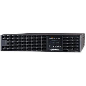 CyberPower OL1000RTXL2UN Rack or Tower UPS, RM Card installed, extendable LCD panel, 8x NEMA 5-15R, generator compatibility